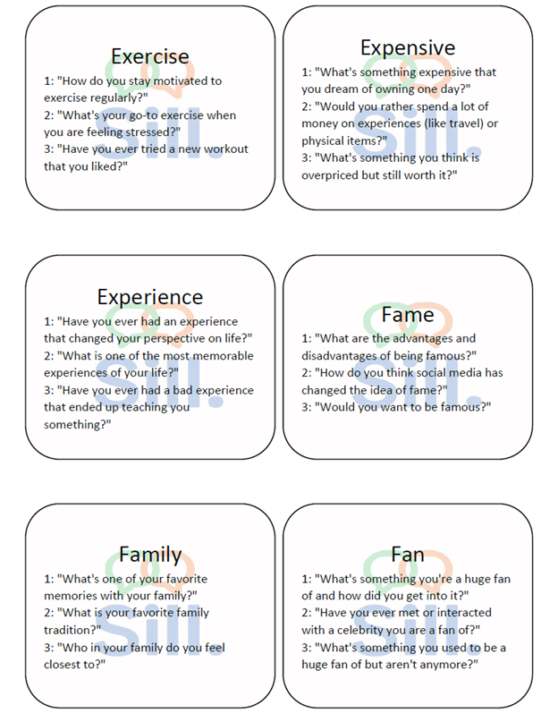 Sill Card Game